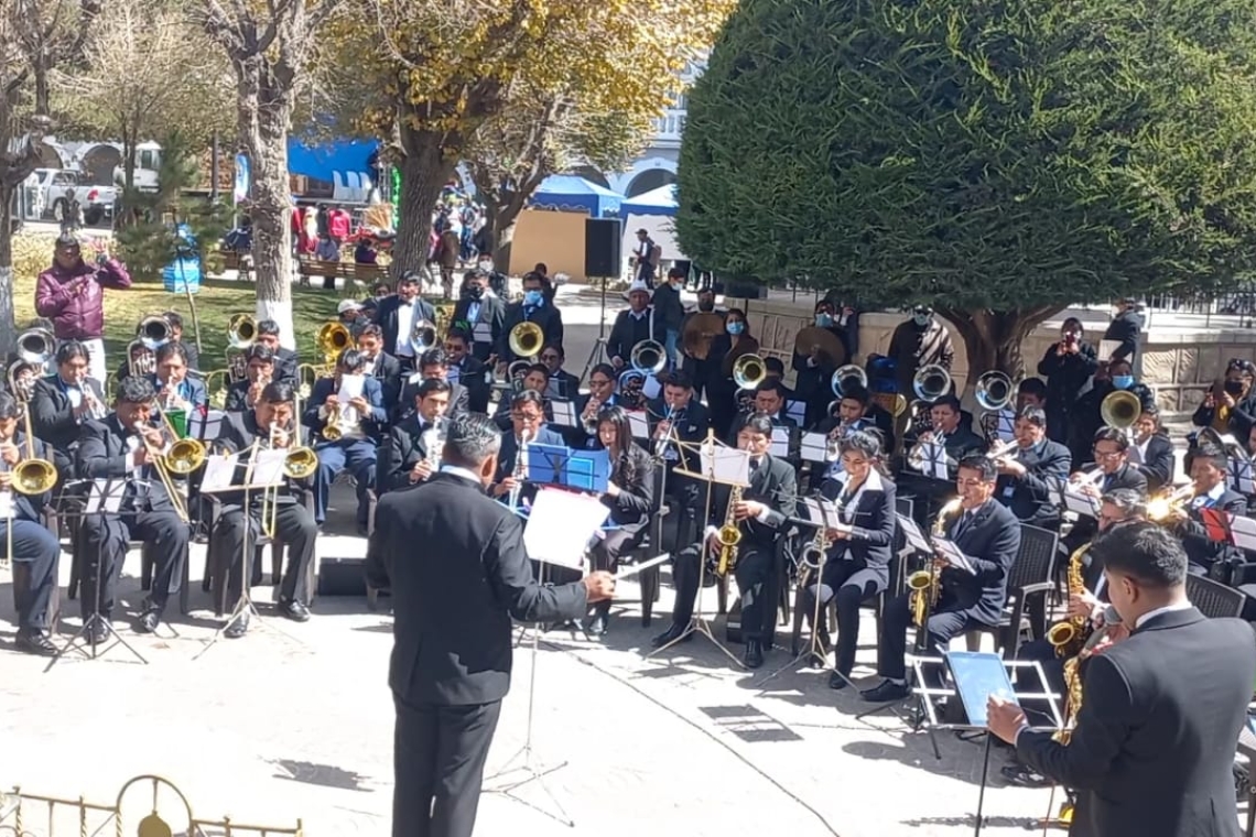 Banda 6 de Junio demuestra que el arte debe ser parte de la enseñanza