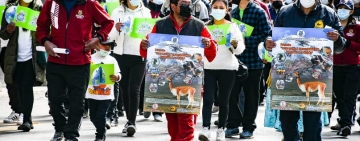 Instituciones celebran el Día del Medio Ambiente con caminata de sensibilización