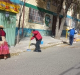 Campaña de limpieza en Oruro se realizó con poca participación de la ciudadanía 