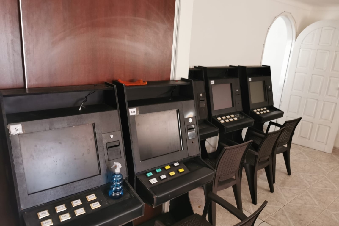 AJ interviene otra casa de juego ilegal en Santa Cruz