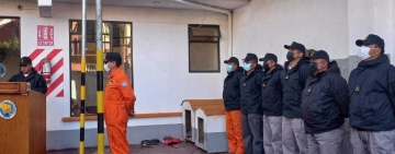 El SNHN capacita a becados de la Armada boliviana