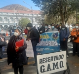 No iniciará asfaltado en el Distrito 3 de Oruro por no existir acuerdo entre juntas vecinales