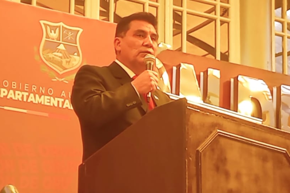 Gobernador de Oruro pide modificación de la Ley 602 para ser parte de su organización 