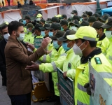 La Policía Boliviana posesiona a directores y comandantes departamentales