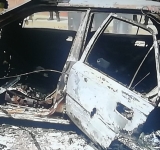 Policía sigue pista de atracadores y hallan el vehículo robado en El Alto