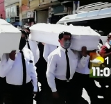 Dolor y llanto en el sepelio de víctimas de infanticidio, SEPDAVI y SIJPLU brindan apoyo legal