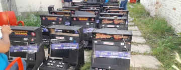 AJ decomisa 499 máquinas de juego en Santa Cruz