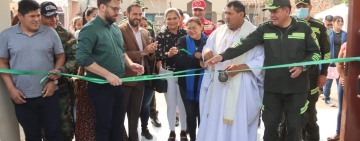 Fuerza antinarcóticos estrena infraestructura en Trinidad-Beni