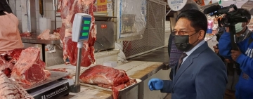 Descartan aumento de precios de la carne, hay control para garantizar derechos de la población 