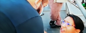 Periodista de BTV es discriminada y agredida por cívicos de Santa Cruz