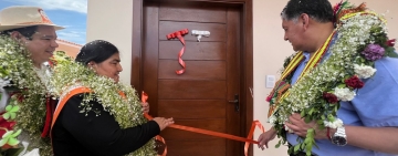 Fiscalía inaugura moderna Cámara Gesell para víctimas de violencia en Mairana