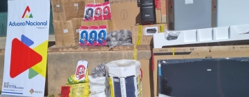 En Oruro, Aduana comisa electrónicos ilegales valuados en más de Bs 420.000