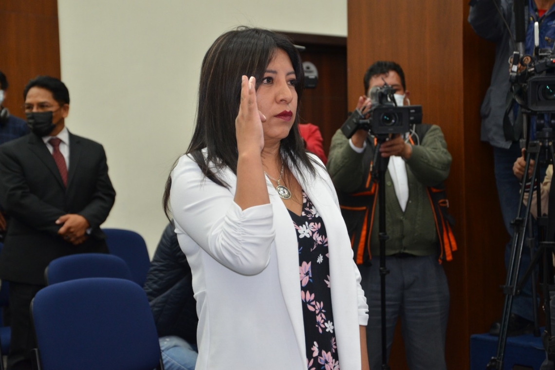 Lima juramenta a Nadia Cruz como Viceministra de Igualdad de Oportunidades