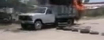 Capturan a “camachista” extorsionador que quema un camión en Santa Cruz