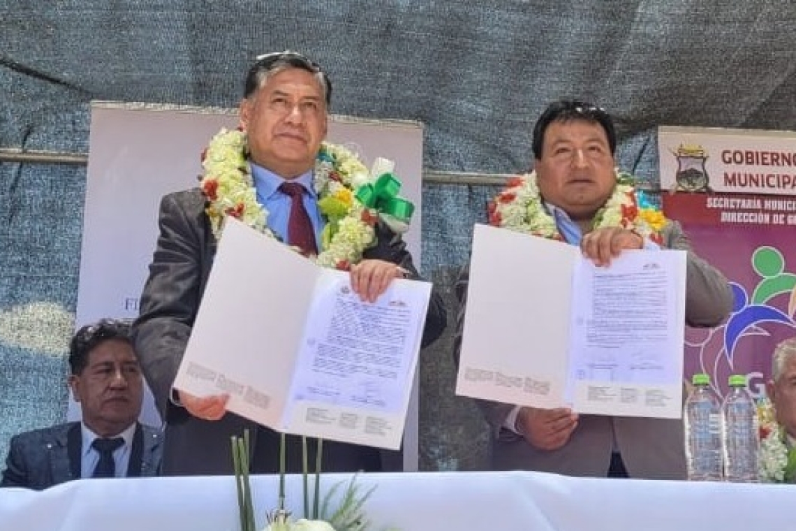 Ministerio Público proyecto asiento fiscal en municipio de Viacha