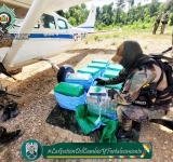 UMOPAR desbarata pista e incauta avioneta con 300 kilos de clorhidrato en el Chapare