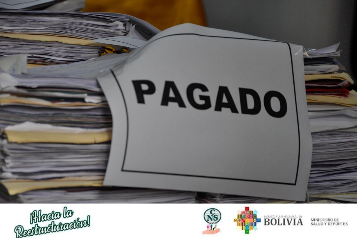Hasta fin de año la CNS pagará deuda de Bs 62,6 millones a Cifabol