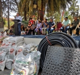 Tarija: Municipios reciben del Gobierno alimentos y material de rehabilitación