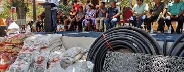 Tarija: Municipios reciben del Gobierno alimentos y material de rehabilitación