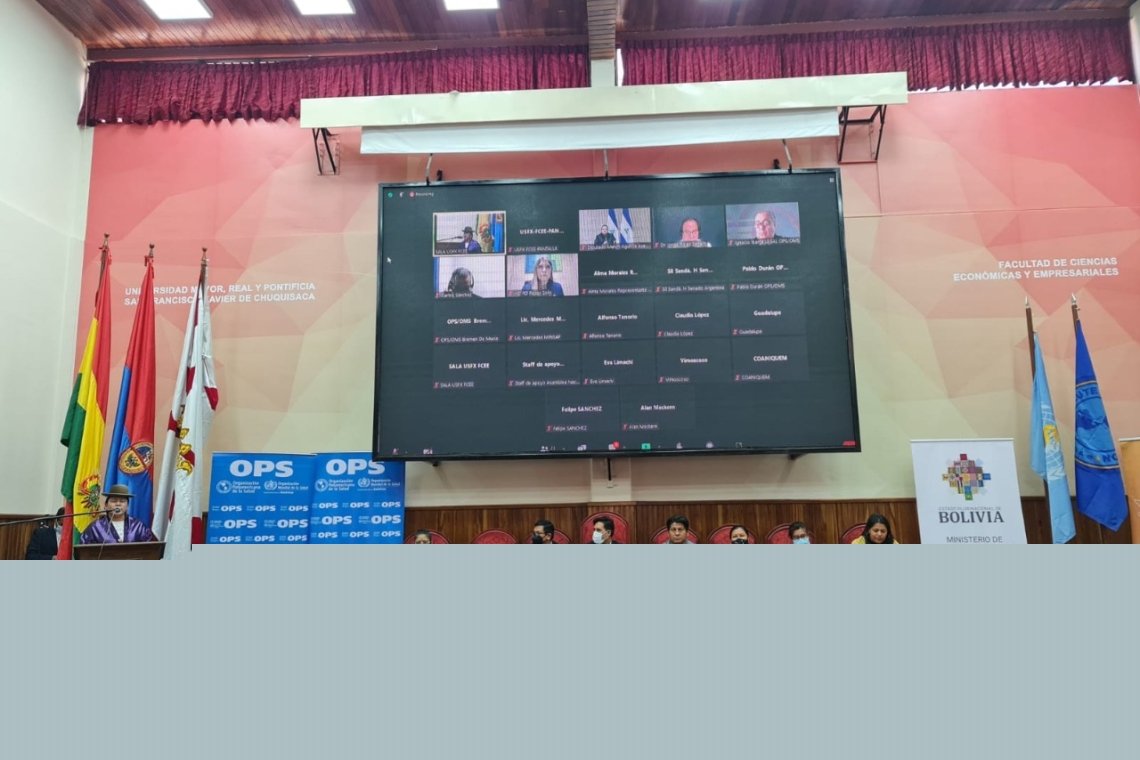 Sucre sede del Congreso de Comisiones de Salud de Parlamentos de las Américas