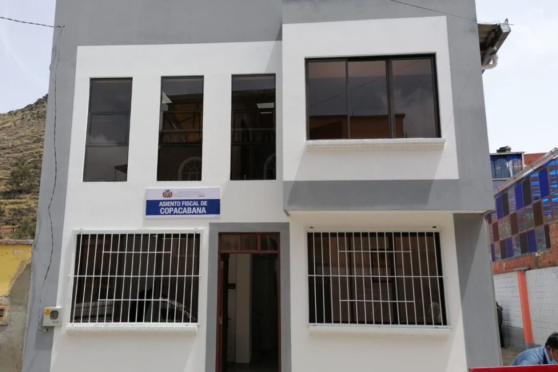 La Paz: Fiscalía entrega asiento fiscal del municipio de Copacabana