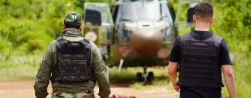 Policía abatido en emboscada de narcotraficantes a patrulla de la FELCN en Santa Cruz