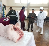 Defensa del Usuario pide a la población comprar carne de cerdo con sellos de seguridad