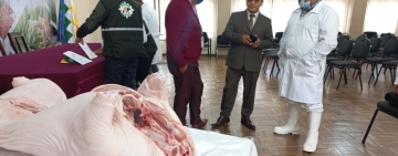 Defensa del Usuario pide a la población comprar carne de cerdo con sellos de seguridad