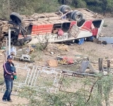Once muertos y 41 heridos en siniestro del Bus "Trans Saipina" en Santa Cruz