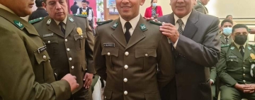 En la Policía se procedió al ascenso e imposición de grados del talento humano