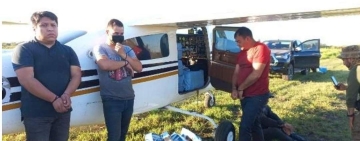 Bolivia y Paraguay recuperan avioneta y caen bolivianos implicados con narcotráfico