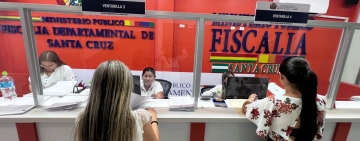 Fiscalía abre nuevas oficinas para atención al público en Santa Cruz