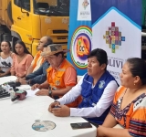 Defensa destina 30,58 toneladas de ayuda para 1.192 familias en Santa Cruz