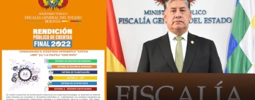 Fiscalía destaca aporte tecnológico en Rendición Pública de Cuentas 2022