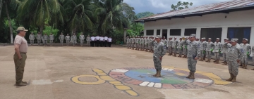 Supervisan cuarteles en Rurrenabaque para disponer tareas y atención de necesidades