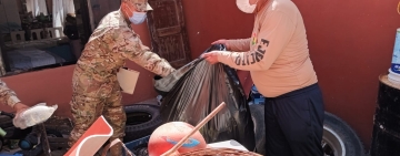 Más de 10.00 personas en la cruzada de la Gran Minga contra el dengue en Santa Cruz