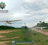 FELCN confisca 4 avionetas y desbarata pistas clandestinas en Beni