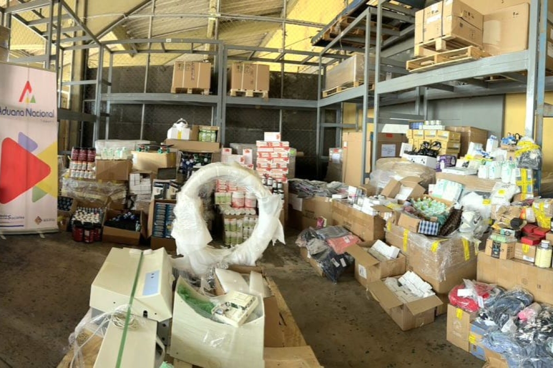 Escáner detecta mercancía no declarada equivalente a Bs 2,8 millones en Viru Viru