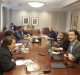 Magistrados de Bolivia en audiencia del Periodo de Sesiones de la CIDH, en EEUU