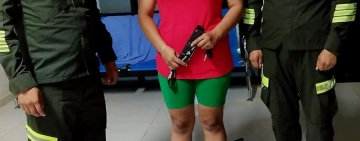 Policía de Cobija recupera de un antisocial un televisor 