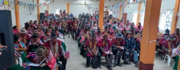 socializan normativa contra el contrabando a 49 comunidades en Calamarca