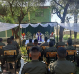 La Escuela Básica Policial de Música celebra XII años con una misa