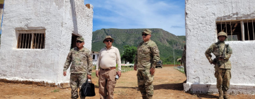 Novillo entrega pozo de agua en histórico” Fortín Ravelo” limítrofe con Paraguay