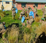 Defensa inicia campaña de limpieza del lago Titica con participación de 1.000 efectivos