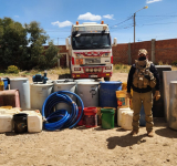 En operativo conjunto las FFAA y la ANH halló una cisterna con 24.000 litros de diésel