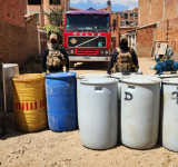 FFAA controla en tres ámbitos el contrabando de combustibles 