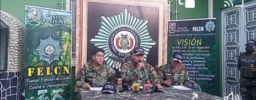 La FELCN captura a ocho personas y confiscó 33,8 kilos de clorhidrato