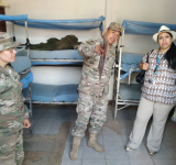 Defensa verifica en Pando condiciones de soldados en cuarteles tras inundaciones