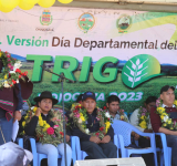 Ministerio de Desarrollo Rural apoya con innovación tecnológica en producción de trigo