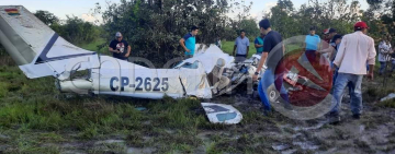 Trágico accidente aéreo en Santa Ana de Yacuma se cobra la vida de cinco personas
